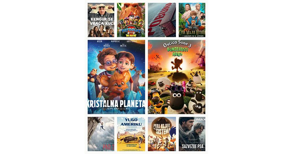 Bioskop septembar 2026.