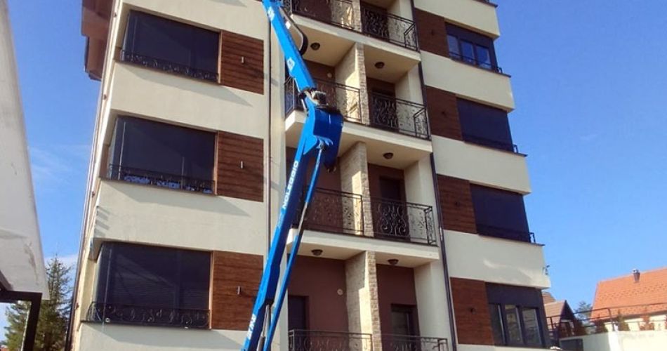 Iznajmljivanje kamion korpe za rad na visini do 19m